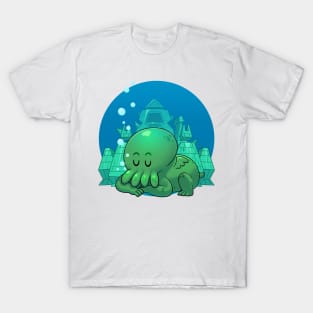 Cthulhu Sleeping at R'lyeh T-Shirt